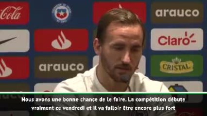 Copa America - Fuenzalida : "Remporter un nouveau titre avec le Chili"