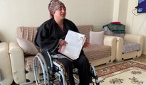 Eşi tarafından vurulduktan sonra felç kalan engelli kadının bakım maaşı kesildi