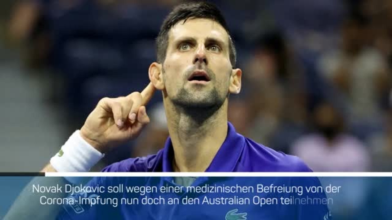 Djokovic darf offenbar doch zu Australian Open