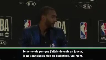 NBA Awards - Gobert : "Je n'aurais jamais pensé pouvoir être capable de le faire"