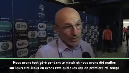 De La Fuente : "Nous avons été malins"