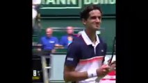 TENNIS: ATP: Halle - L'incroyable point de Gaël Monfils