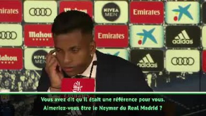 Real - Rodrygo : "Je ne veux pas être Neymar, je veux être le Rodrygo du Real"