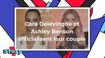 Cara Delevingne et Ashley Benson officialisent leur couple avec un baiser fougueux