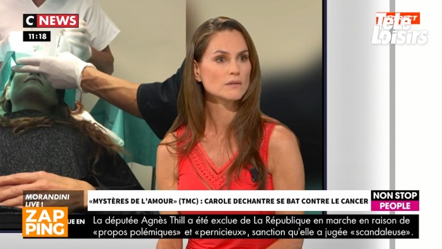 Carole Dechantre (Mystères de l'amour) se confie sur son combat contre le cancer