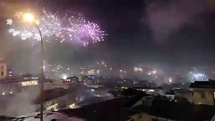 Les autorités avaient formellement interdits les feux d'artifice à Naples pour le Nouvel An !