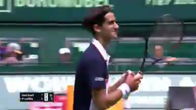 ATP: Halle - L'incroyable point de Gaël Monfils