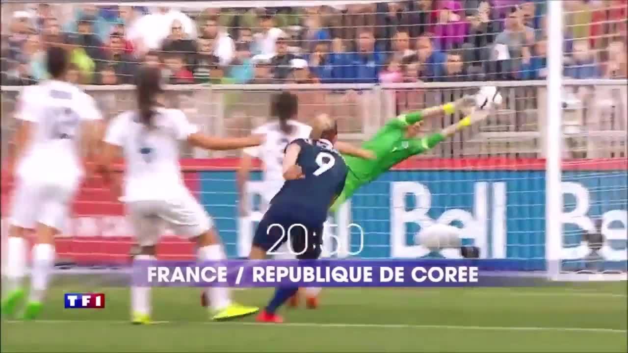 Football féminin : France / Corée du Sud