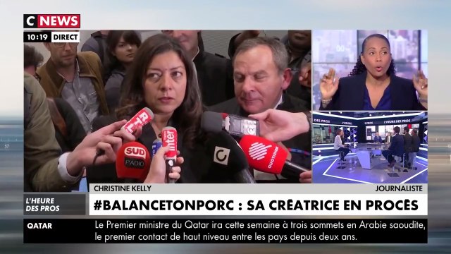 Christine Kelly étrille la créatrice de #BalanceTonPorc Sandra Muller dans L'Heure des pros