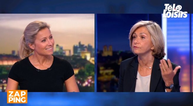 L'énorme lapsus d'Anne-Sophie Lapix au JT de France 2, après la démission de Valérie Pécresse