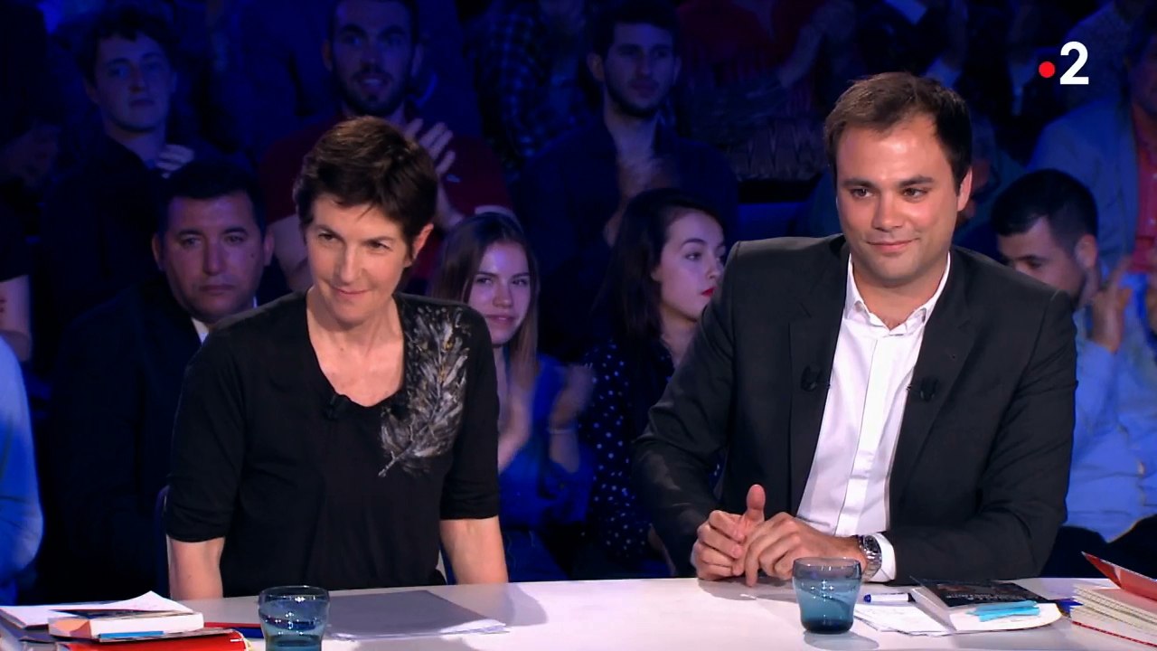 Les adieux succincts de Laurent Ruquier à Christine Angot et Charles Consigny dans On n'est pas couché