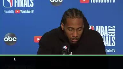 NBA - Leonard : "Ce n'est pas encore terminé"