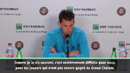 Roland-Garros - Thiem : "Face à Djokovic, le défi est énorme"