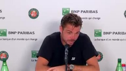 Roland-Garros - Wawrinka : "Je suis plus fort qu'avant ma blessure"