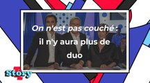 On n'est pas couché : Laurent Ruquier annonce le départ de Christine Angot et précise qu'il n'y aura plus de duo de chroniqueurs