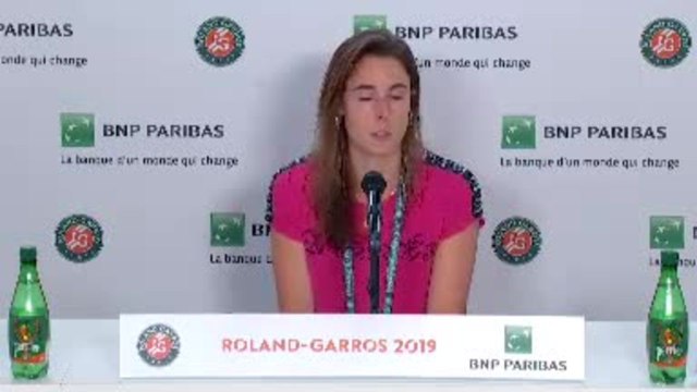 Roland-Garros - Cornet : J'ai manqué d'audace
