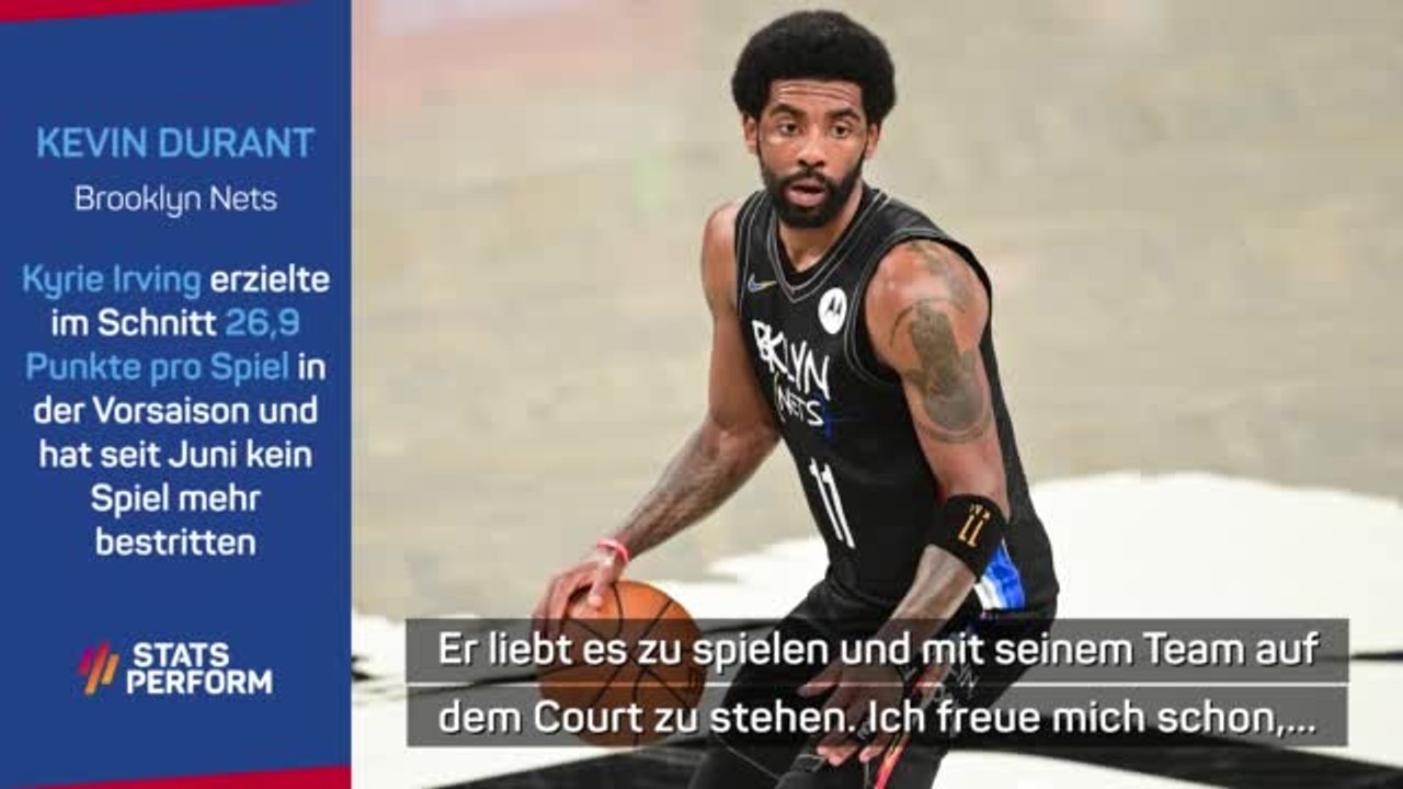 Harden: Kyrie-Comeback 'würde uns Schwung geben'