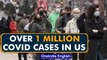 US reports 1 million daily Covid cases, breaks previous records; sets global record | Oneindia News