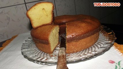 Bolo de Fubá Fácil