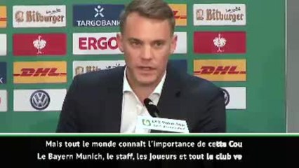 Coupe d'Allemagne - Neuer : "Faire le doublé"
