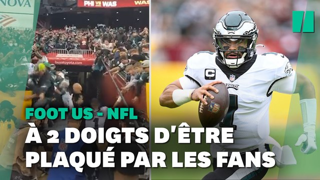 Ce joueur de foot US de Philadelphie a bien failli se faire écraser par ses propres supporters