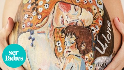 10 ideas bonitas y originales para pintar la tripa de una embarazada