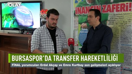 Bursaspor'da transfer hareketliliği! Gündemde kimler var? Erdal Akçay ve Emre Kurtbay açıkladı