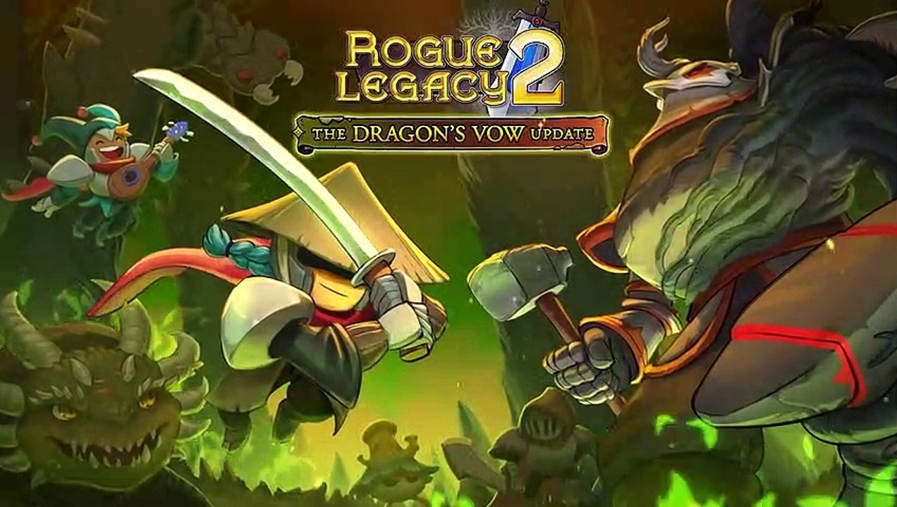 Rogue Legacy 2 - Bande-annonce de mise à jour "Dragon's Vow"