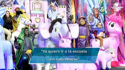 “Algunos niños nos piden que regrese un familiar”