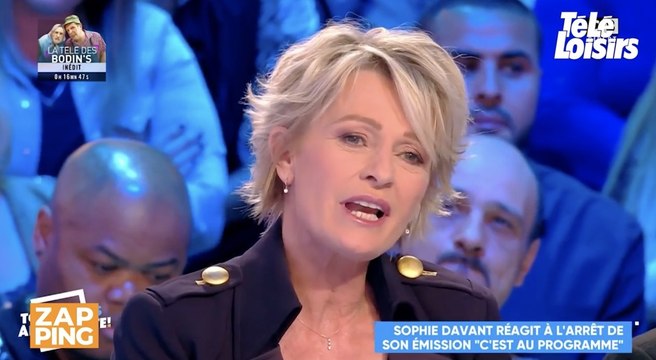J'ai essayé de défendre l'émission : Sophie Davant revient sur l'arrêt de son émission C'est au programme