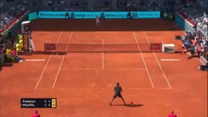 Madrid - Monfils a fait trembler Federer