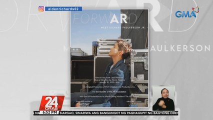 Official poster ng upcoming documentary concert ni Alden Richards sa Jan. 30, ipinasilip na | 24 Oras