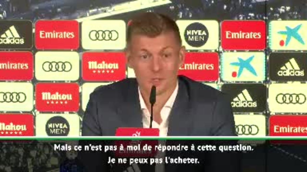 Transferts - Kroos : ''Mbappé ? J'ai un bon contrat, mais pas les moyens de l'acheter"