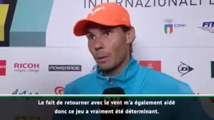 Rome - Nadal : "Le premier set a été très difficile"