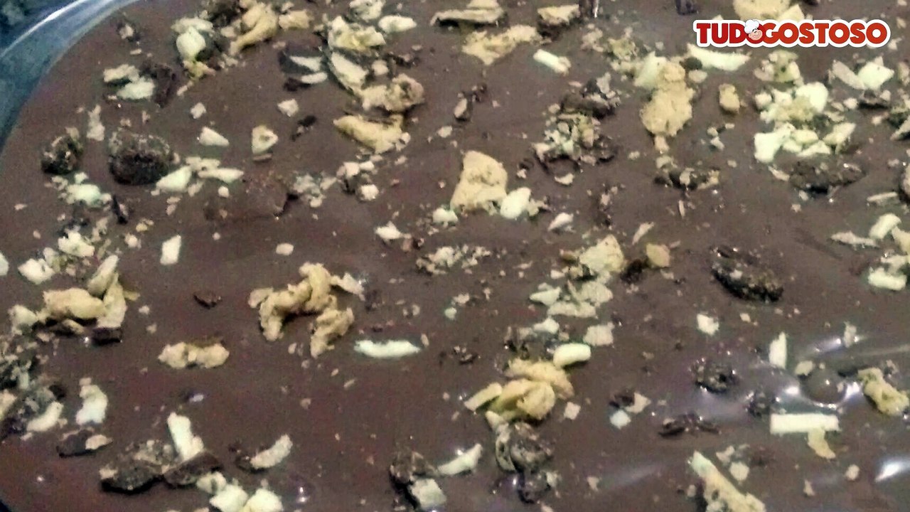 Torta de bolacha - puro chocolate