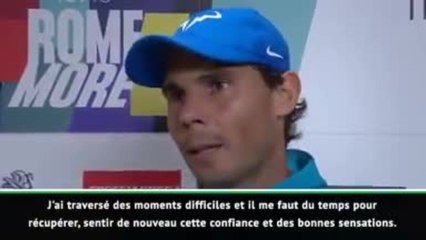 Rome - Nadal : "Je progresse chaque semaine"
