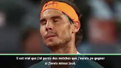 Rome - Nadal : "Je méritais de perdre"
