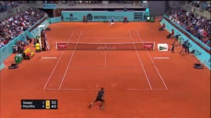 Madrid - Quand Monfils ne lâche rien