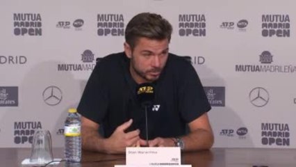 Madrid - Wawrinka : "Je veux plus et ça va arriver !"