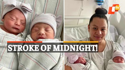 Twins Born With In Minutes, Separated By A Year