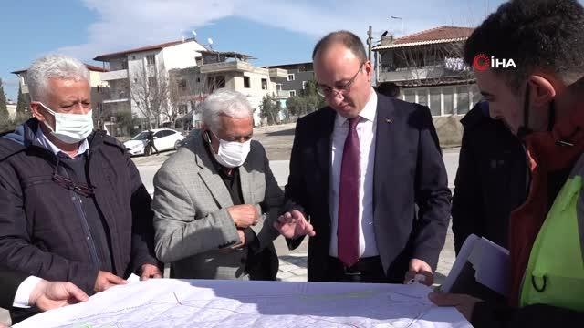 Başkan Örki üst yapı çalışmalarını yerinde inceledi