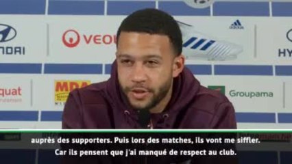 OL - Interrogé sur son avenir, Depay donne la leçon aux médias français