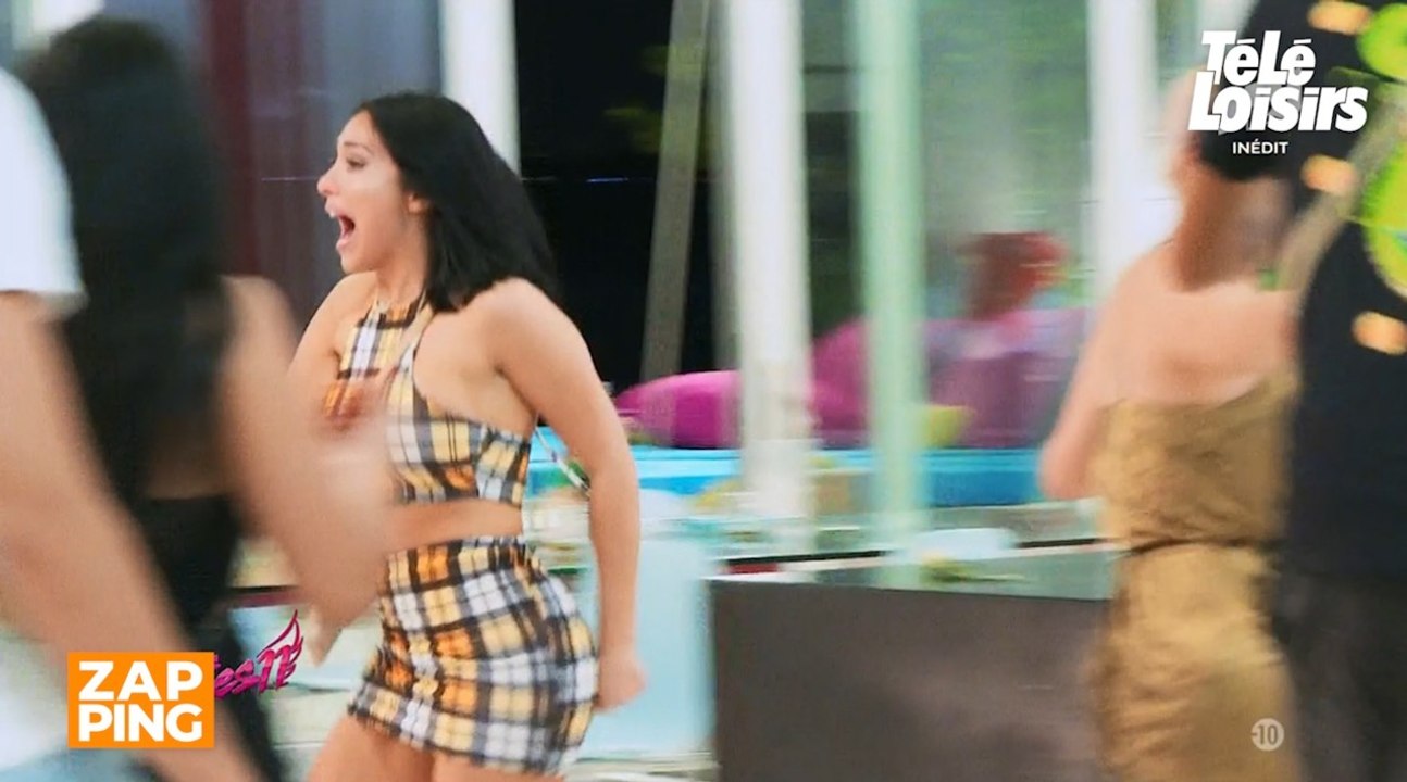 Léana (Les Anges 11) fait une crise de panique à cause d'une souris... Le zapping bêtisier