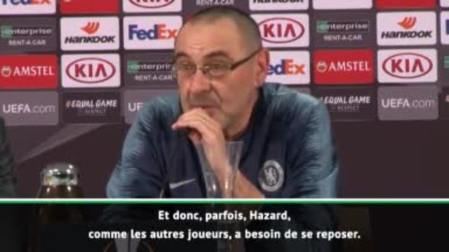 Demies - Sarri : Hazard ne peut pas jouer 70-75 matches dans une saison