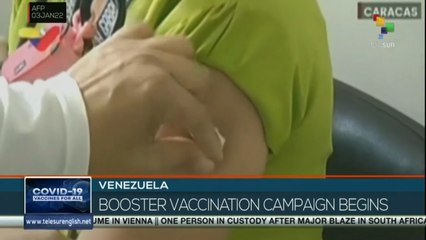 Covid booster vaccination started in Venezuela