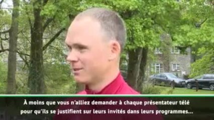 Tour du Yorkshire - Froome défend son nouveau sponsor Ineos