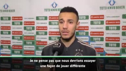 Demies - Mazraoui : "Nous n'allons pas changer notre manière de jouer'
