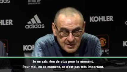 Transferts - Sarri ''Respecter la décision d'Eden Hazard''