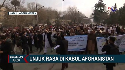 Terjadi Demo di Afghanistan Meminta Masyarakat Akui Pemerintah Taliban