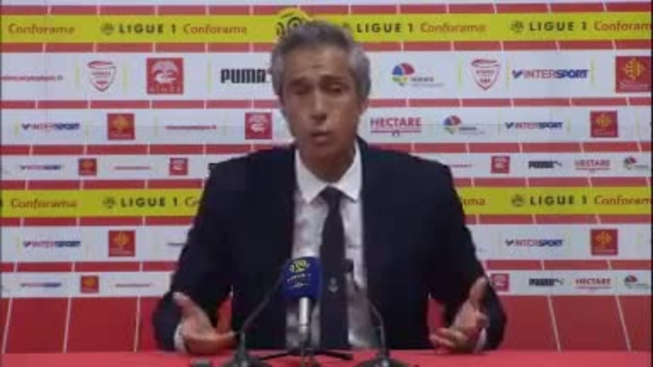 33e j. - Sousa : "Quand tu perds 2-1 et que tu prends du temps pour faire une touche..."